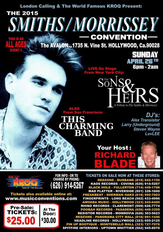 The 2015 L.A. SMITHS/MORRISSEY Convention